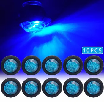 

Bulb Marker Lights Universal Pickups Truck Trailers LED 10pcs set DC12V
