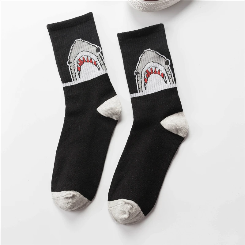 Высокое качество Харадзюку Chaussette стиль носки мужские хлопковые хип хоп уличные