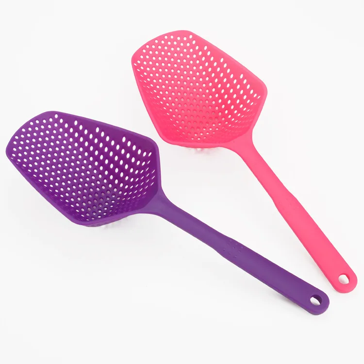 Кухонный помощник 1 шт. кухонные аксессуары нейлоновый шпатель дуршлаг
