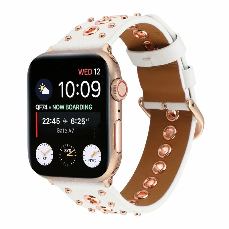 Ремешок Iwatch5 кожаный для Apple watch 4 /3/2/1 38/40/42/44 мм|Смарт-аксессуары| |