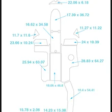 Regal 2000 ES/ESX плавающий шаг и коврик для кокпита лодка EVA Тиковый настил 1/" 6 мм