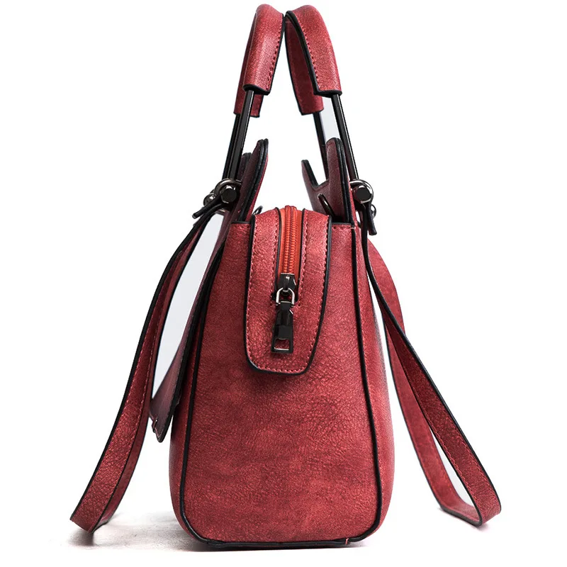 

2019 New Style Large-Volume Pillow Bag Retro Smoked One-Shoulder Cross-body Handbag