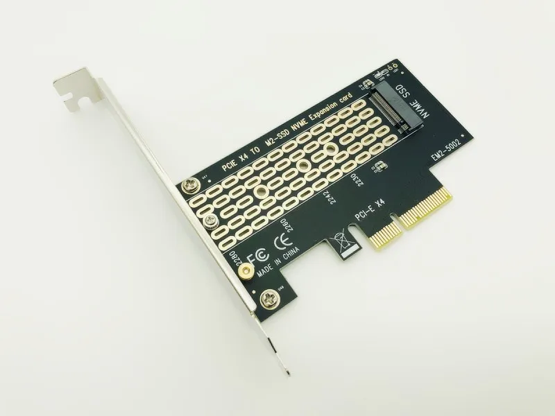 6 шт. PCIE к M2 адаптер Riser Card PCI Express к M.2 NVME SSD PCIE адаптер M ключ NVME SSD M2 PCIE карты расширения компьютера