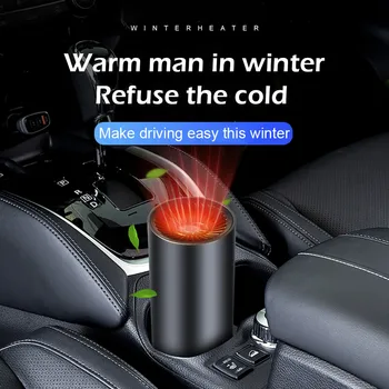 

Portable 12v Car-styling Hair Dryer Hot & Cold Folding Blower Window Defroster High-power Defogging Defroster Car Heater#g40