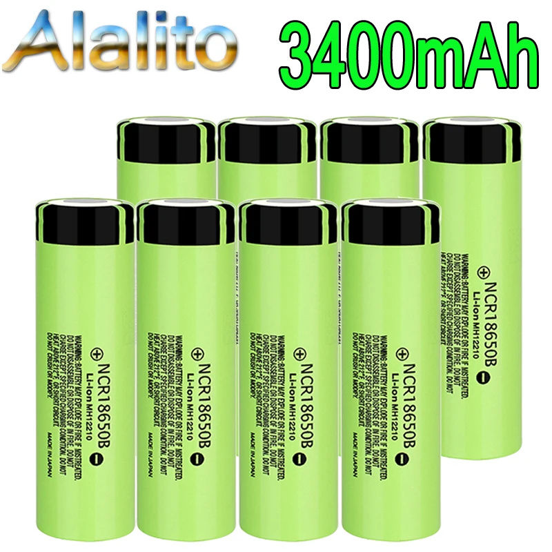 Basen новый 100% оригинальный аккумулятор 18650 NCR18650B 3 7 В 3400 мА · ч литиевая