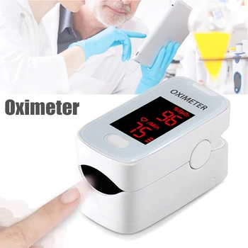 

Family Fingertip Pulse Blood Oximeter Digital Tipblood Blood Oxygen Home Heart Rate Monitor Oxygen Finger Clamp