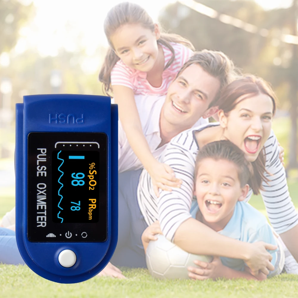 

Digital Fingertip Oxymeter Spo2 PR Monitor Blood Oxygen Pulse Oximeter Finger OLED Oximetro de dedo