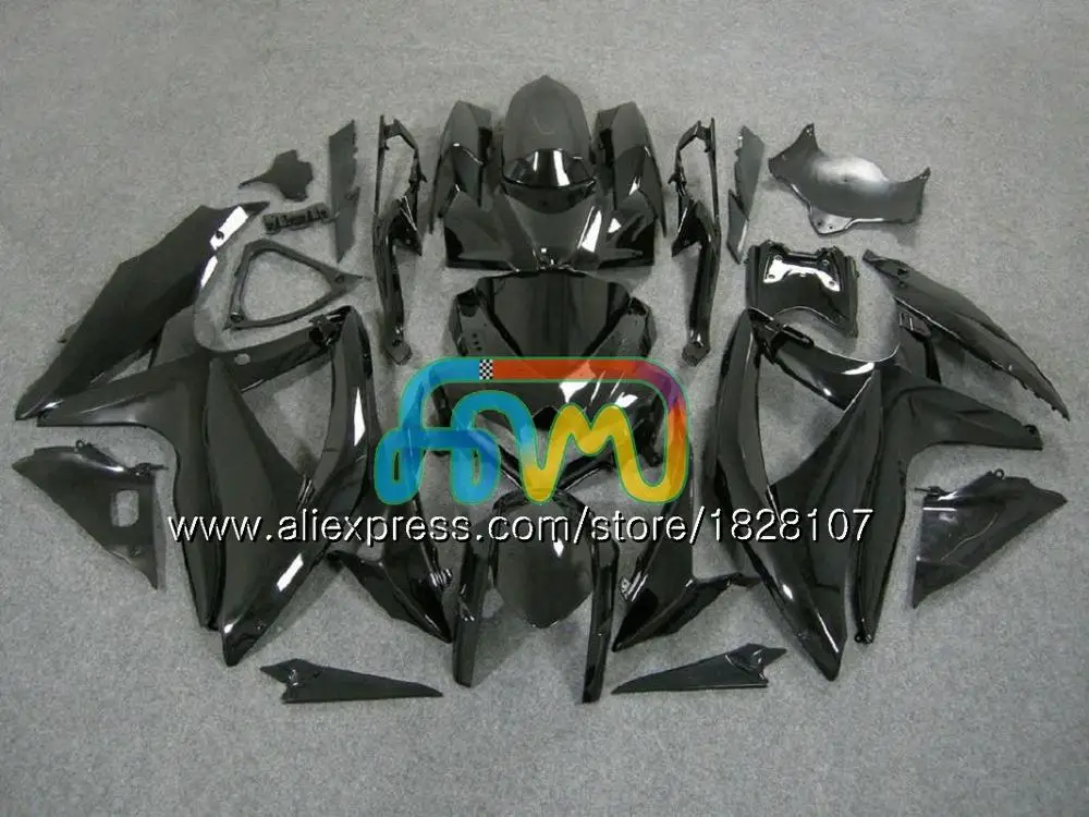 Комплект для SUZUKI GSXR белого и синего цвета 600 750 CC GSX R600 GSXR600 08 09 10 38BS. 20 GSX-R600 GSXR-750 K8 GSXR750 2008 2009 2010 обтекатель - Цвет: No. 6