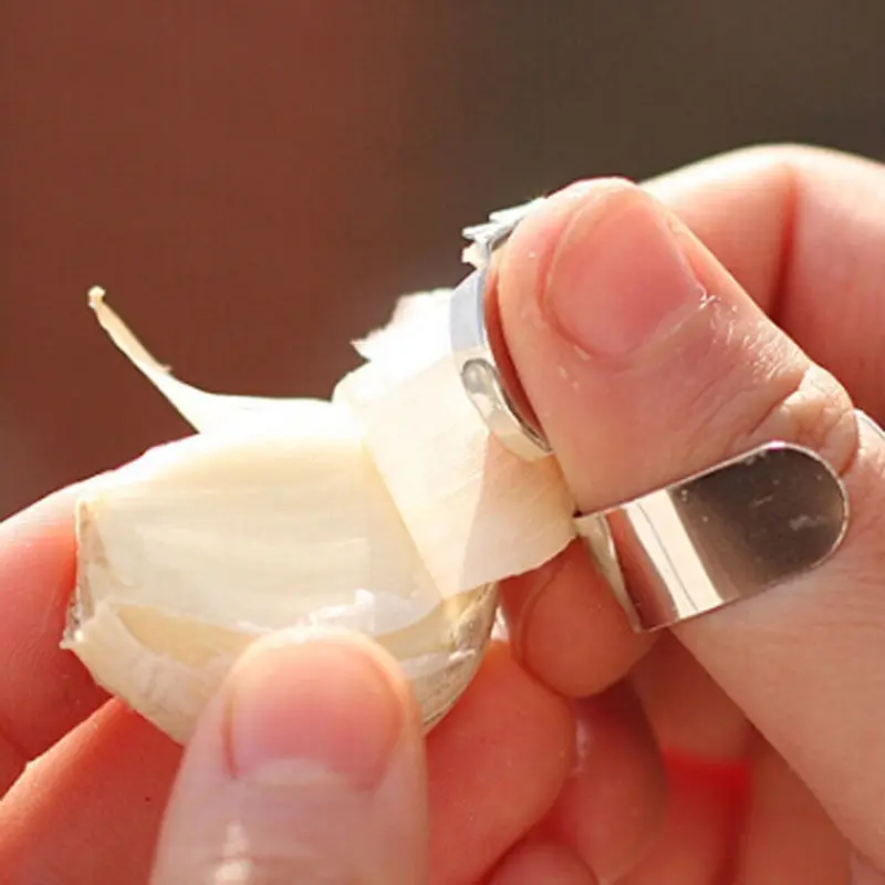 

1 PCS Smart Wise Garlic Peeler Plastic Garlic Ginger Cooker Kitchen Tool Accessories