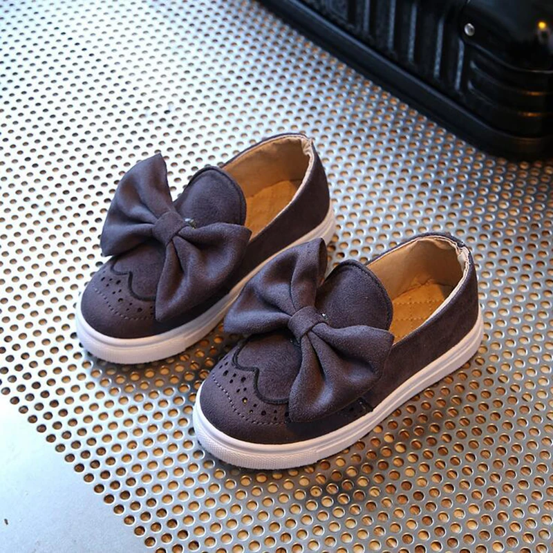 Дышащая детская обувь с бантом Новинка 2018 года Модные Повседневные детские