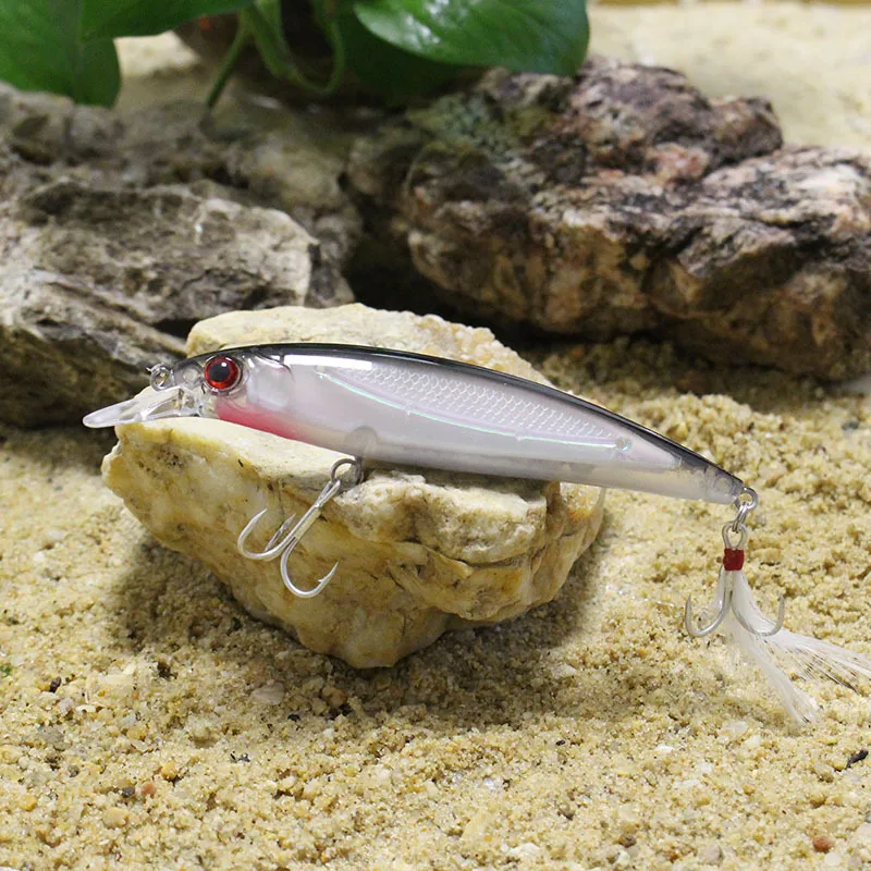 

Lure Mino Floating Rattling Beads Noise Diving Freshwater Seawater Bass Topmouth Culter Snakehead Bait Lure 14 Grams