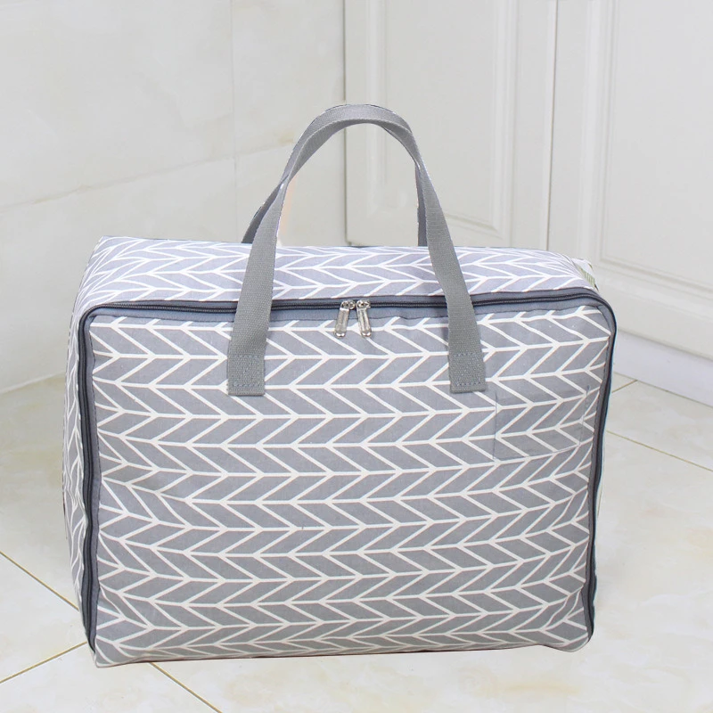 Portable Wardrobe Clothes Bag Breathable Storage Bag With Handle Anti