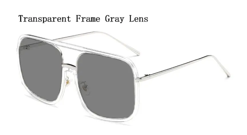 Oversize Square Frame Myopia Polarized Sunglasses for Women Men Neaisighted Shades Sun Eyeglasses Driving Spectacles Retro N5 - Цвет оправы: 3