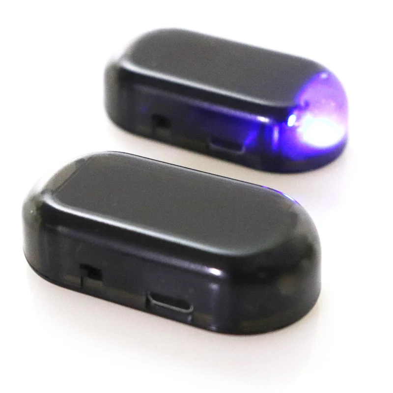 Автомобильный светильник безопасности на солнечных батареях имитация манекена