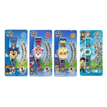 Набор игрушек «Щенячий патруль», 3D проекционные часы, Фигурка «Щенячий патруль» на день рождения, Аниме Фигурка «Щенячий патруль», «Щенячий патруль», игрушка в подарок