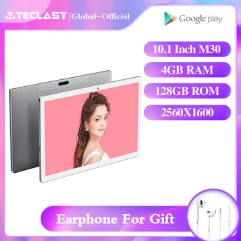 

Teclast M30 tablet 10.1 inch MT6797X Deca Core android 8.0 4GB RAM 128GB ROM 2560×1600 Type-C Dual Cameras WIFI GPS tablet pc