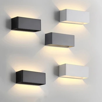 

Modern Wall Lamp LED Up and Down Wall Light Aluminum Wall Corridor Aside Stair Lighting Wall Light Fixture Wall SCONCE ML05