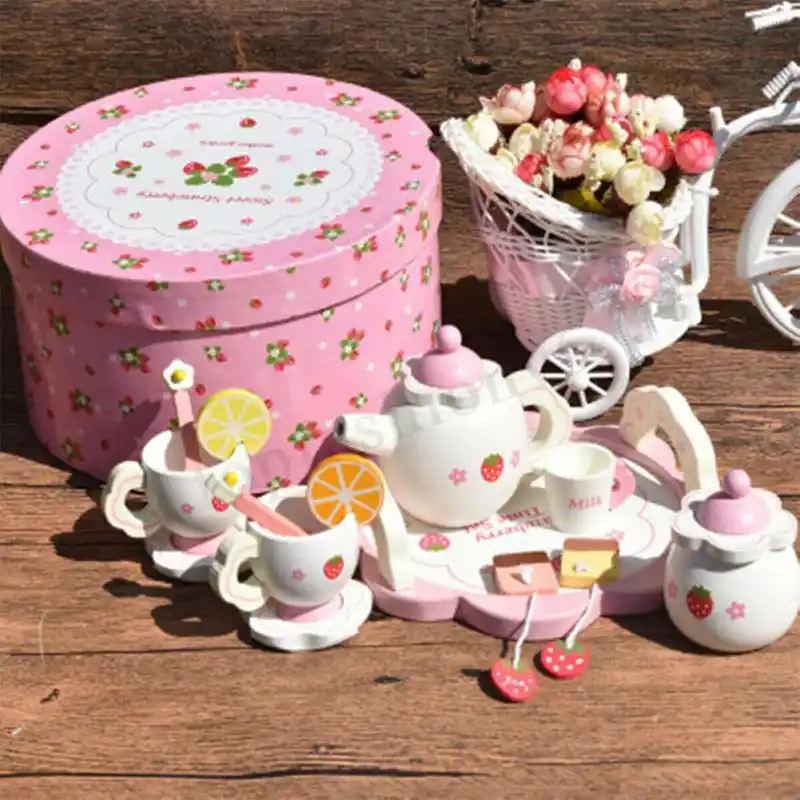 ceramic tea set for girl