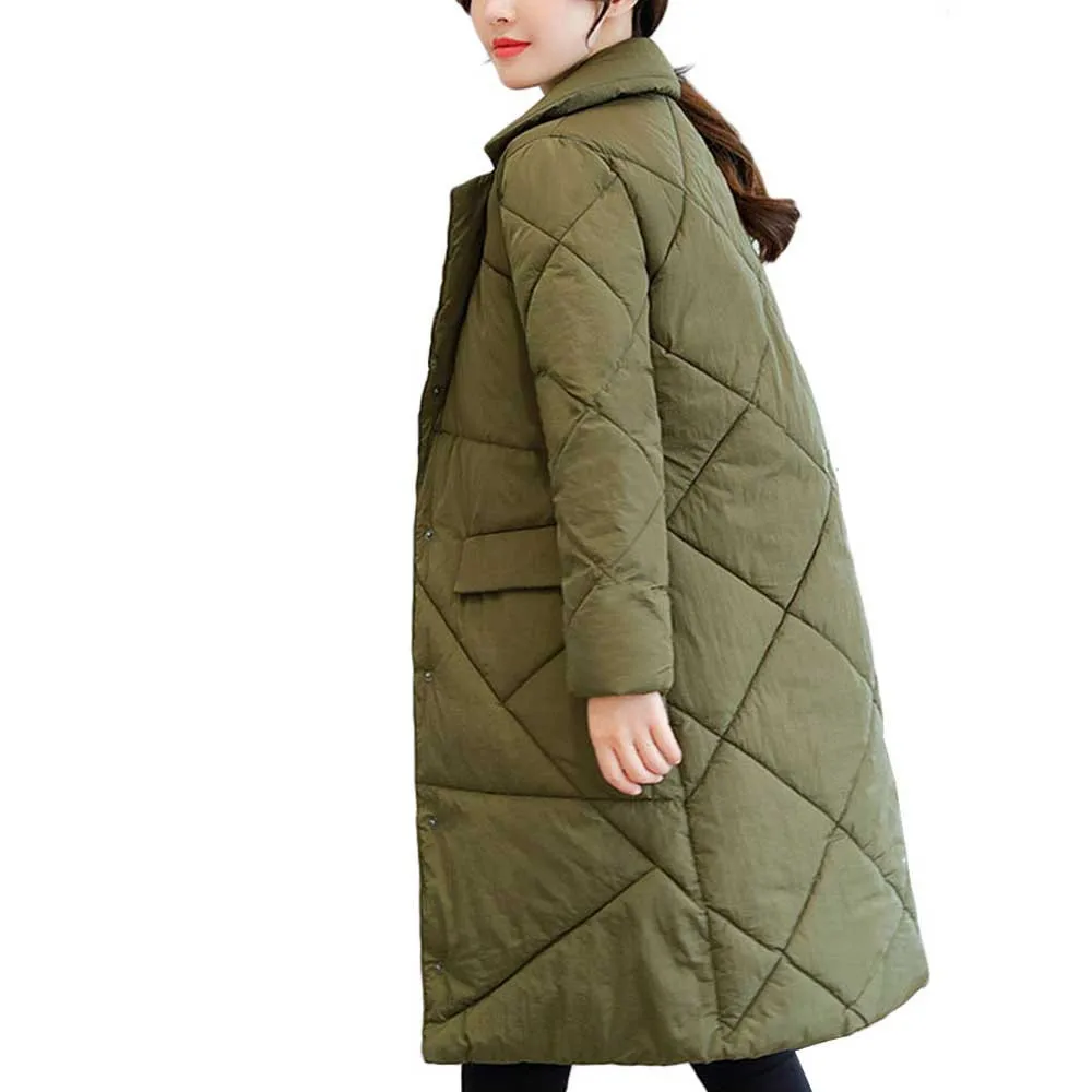 Новинка, зимняя женская куртка, толстый светильник, хлопок, тонкий, с капюшоном, повседневный пуховик, на молнии, длинная, модная, теплая, женская верхняя одежда, 111#5