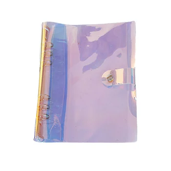 

1pc A5 PVC Notebook Cover Six Holes Notebook Case Protector for Planner Agenda