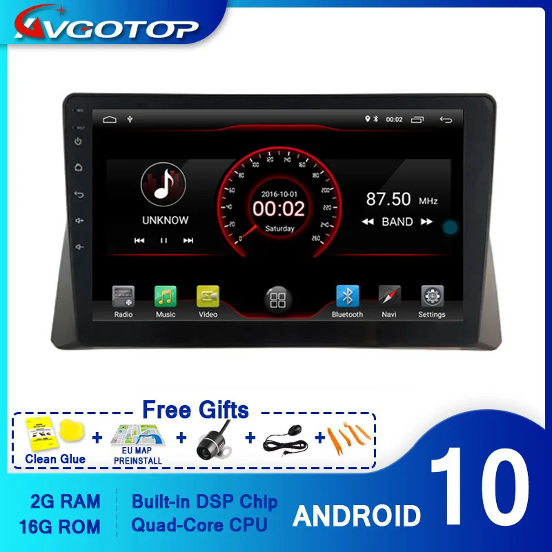 AVGOTOP Android 10 Bluetooth GPS автомобильный Радио dvd плеер для HONDA 8TH GENERATIONS ACCORD 2008
