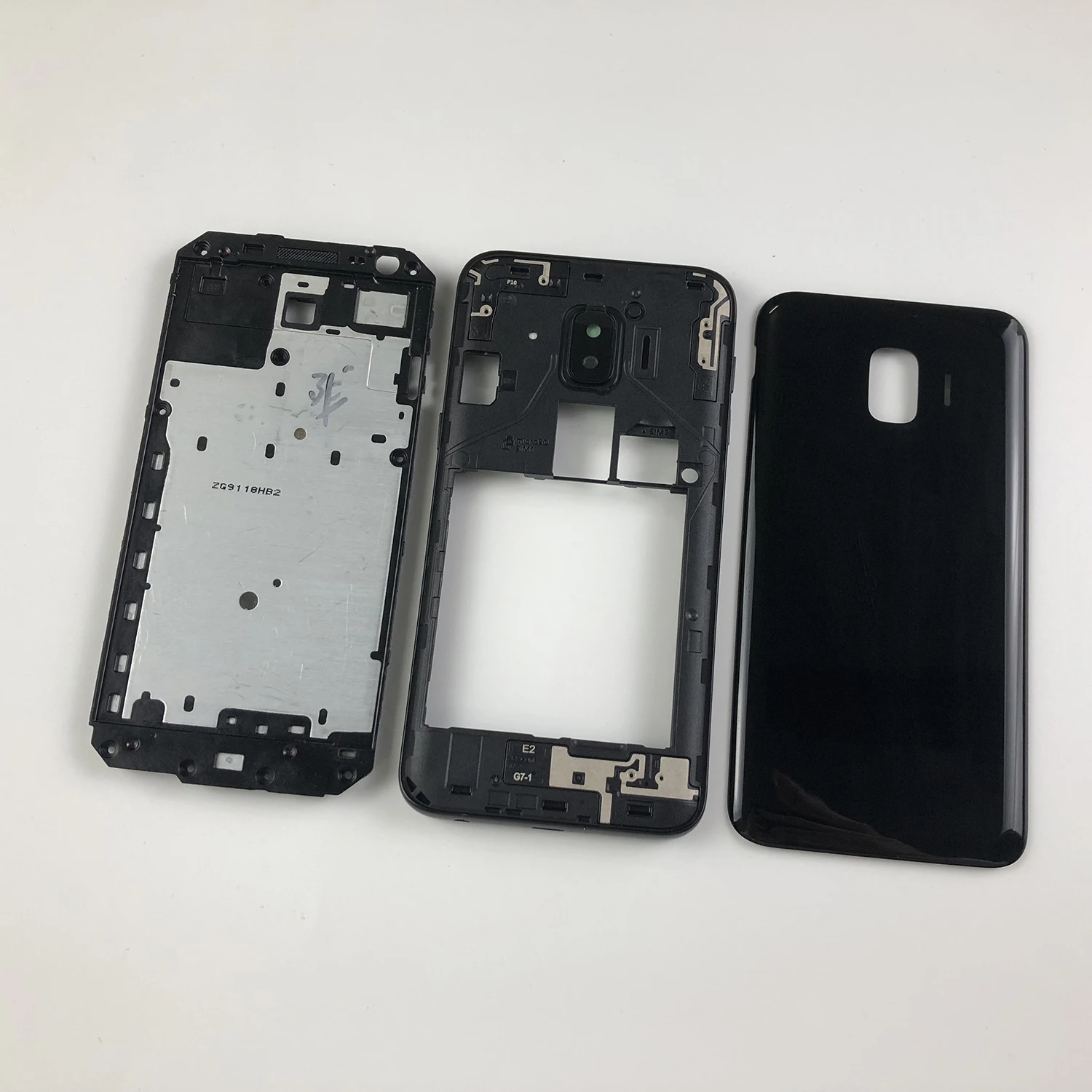 Корпус для Samsung Galaxy J2 Core J260 J260G J260SM J260F средняя рамка передняя панель задняя с