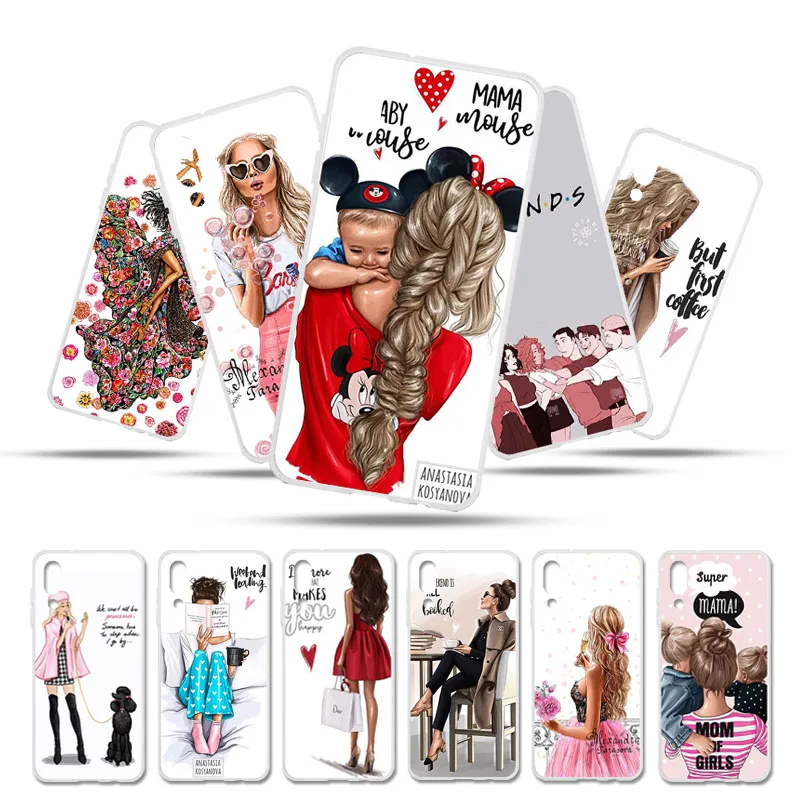 

Phone Etui For Umidigi One Max Power S2 S3 Pro Z2 Case Fashion Super Mom Baby Girl Fundas For UMI One Z2 S2 S3pro Case Cover