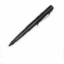 Защитный Тактический ручка с вольфрамовой сверлильной головкой алюминиевая гелевая ручка