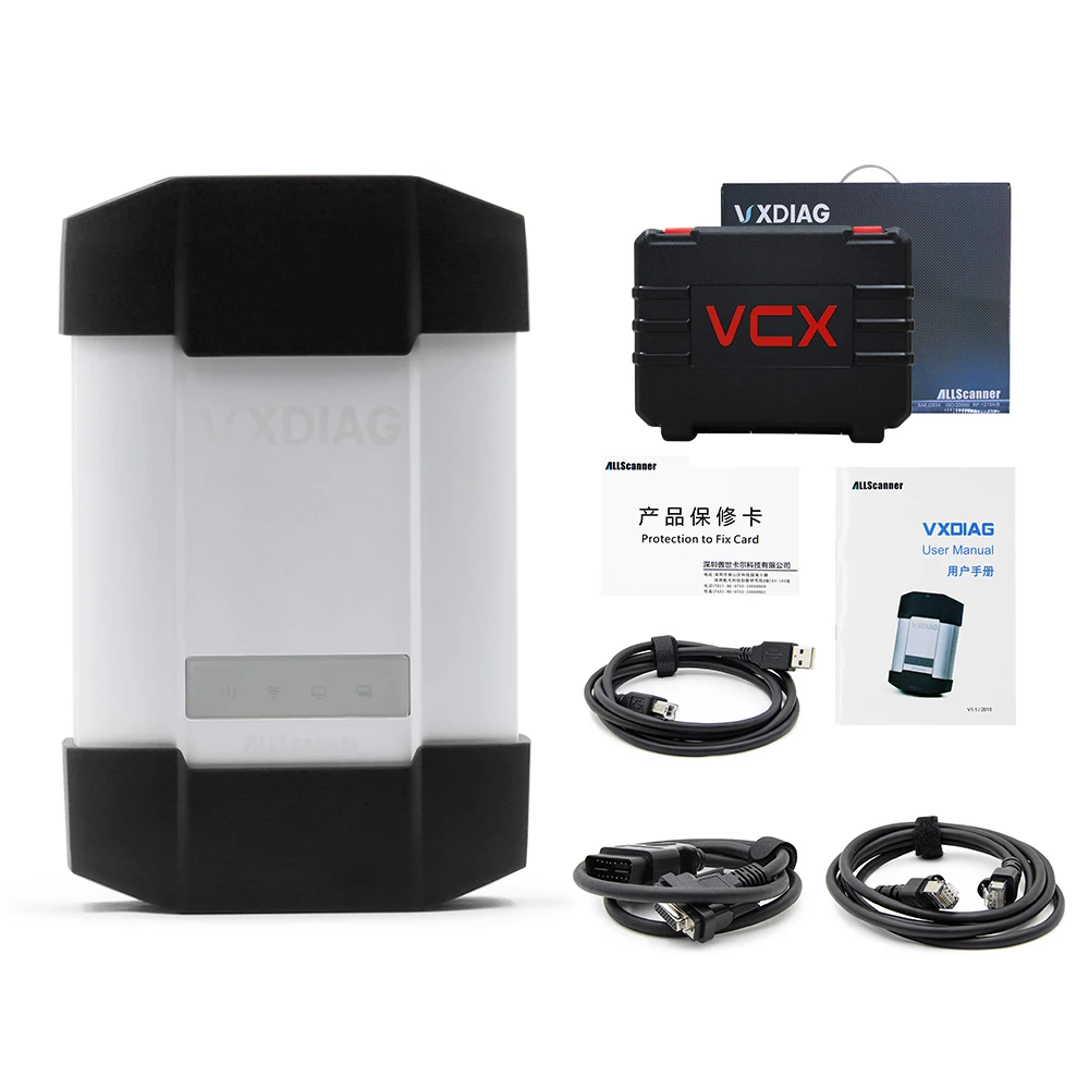 VXDIAG VCX Plus Многофункциональный диагностический инструмент с Wi-Fi для Benz для PASSTHRU PDU DAS xenter программное обеспечение OBD2 автомобильный диагностический автоматический инструмент