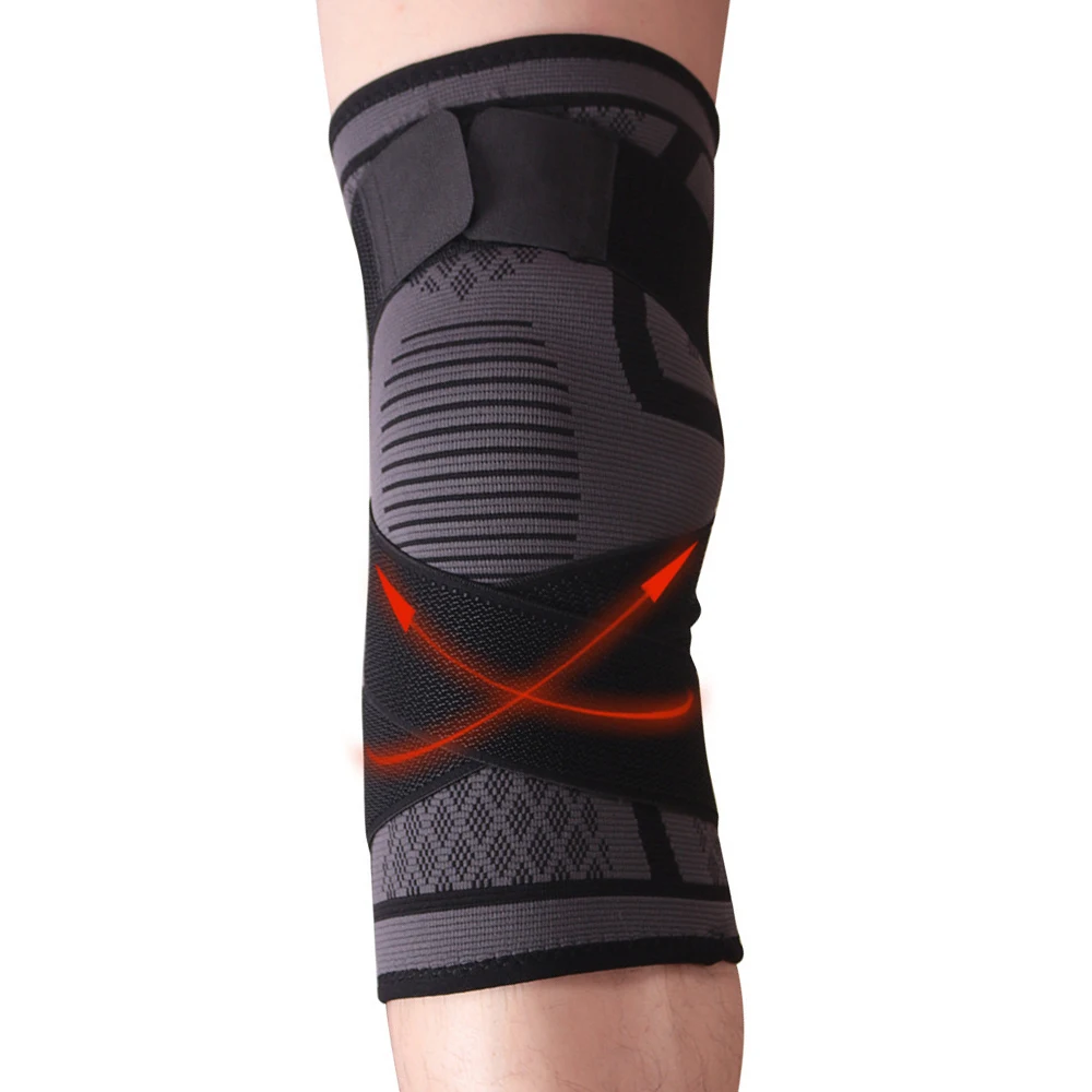 1 個スポーツキネシオロジー膝ブレースサポート膝プロテクターパッド通気性包帯バスケットボールテニスサイクリングフィットネスギア|Elbow   Knee Pads| - AliExpress