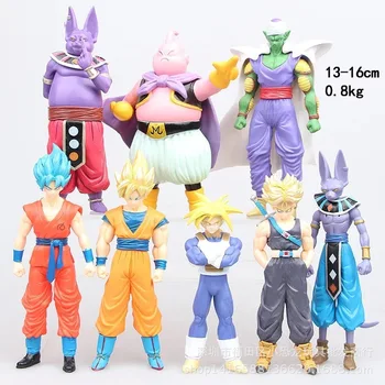 

Dragon Ball Z Joint Movable Vegeta Piccolo Son Gohan Son Goku Trunks Gogeta PVC Action Figure Toys