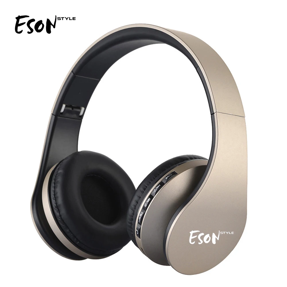 Eson стиль беспроводные Bluetooth наушники накладные стерео+ Проводные Bluetooth наушники для Iphone