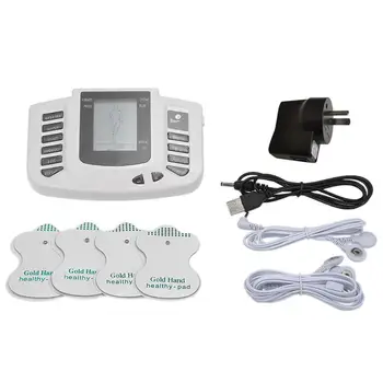 

1Set Physiotherapy Massager Pulse Tens Acupuncture Massager (White, AU Standard)