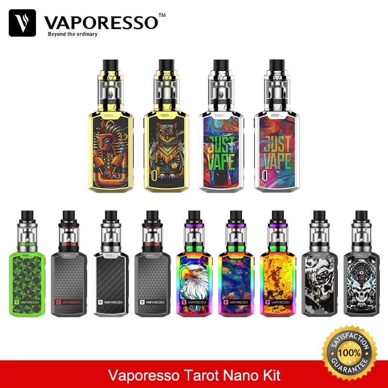 Vaporesso Таро Nano Kit 80 Вт бокс мод с баком Vape VECO 2 мл атомайзер катушка EUC испаритель
