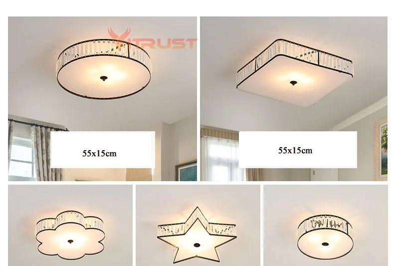 Хрустальный потолочный светильник s современные лампы led plafondlamp luminaria de led plafon Plafonnier светодиодный современный потолочный светильник