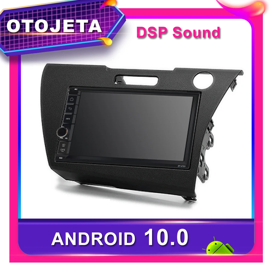 Рамка android 10,0 автомобильный Радио плеер для Honda CR-Z 2011 Автомобильный gps HONDA CRZ 2012 Автомобильный мультимедийный DSP звук стерео DVR магнитофон