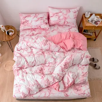 

Luxury Twin FUll Queen King Size Soft Duvet Cover Polyester Cotton Quilt Cover Pillowcase bedding set