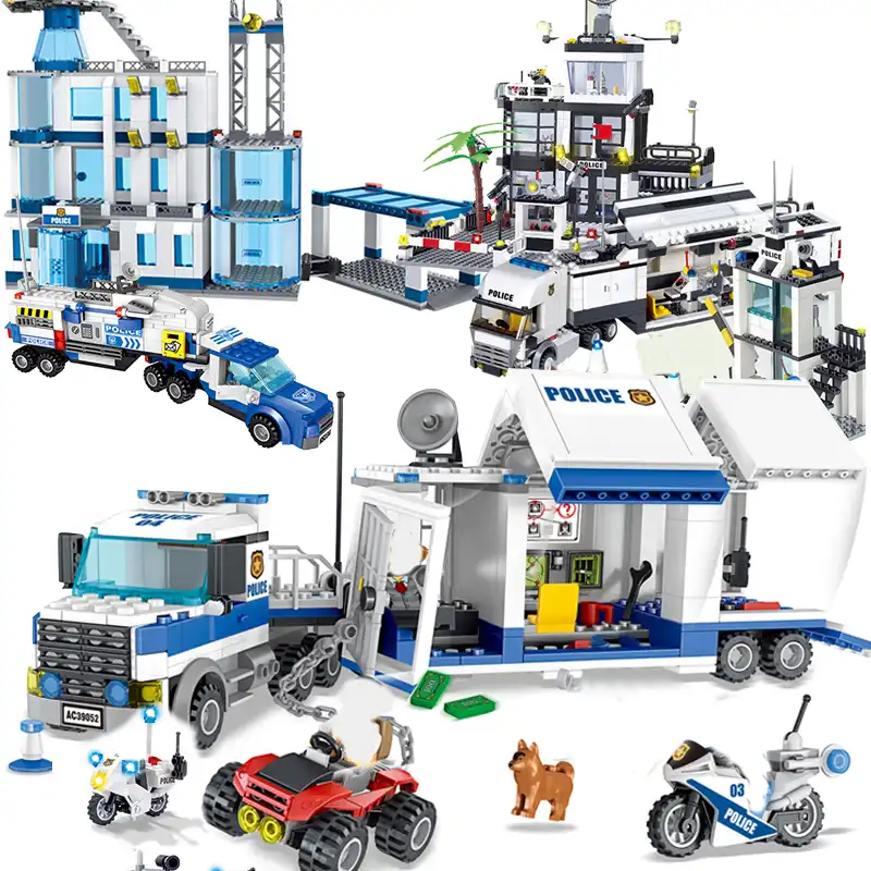 camión de policía de lego