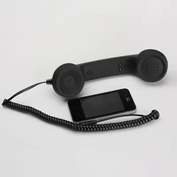 

3.5mm Jack Classic Retro Phone Handset Mini Mic Speaker Phone Call Receiver for Iphone For Samsung For Huawei For xiaomi