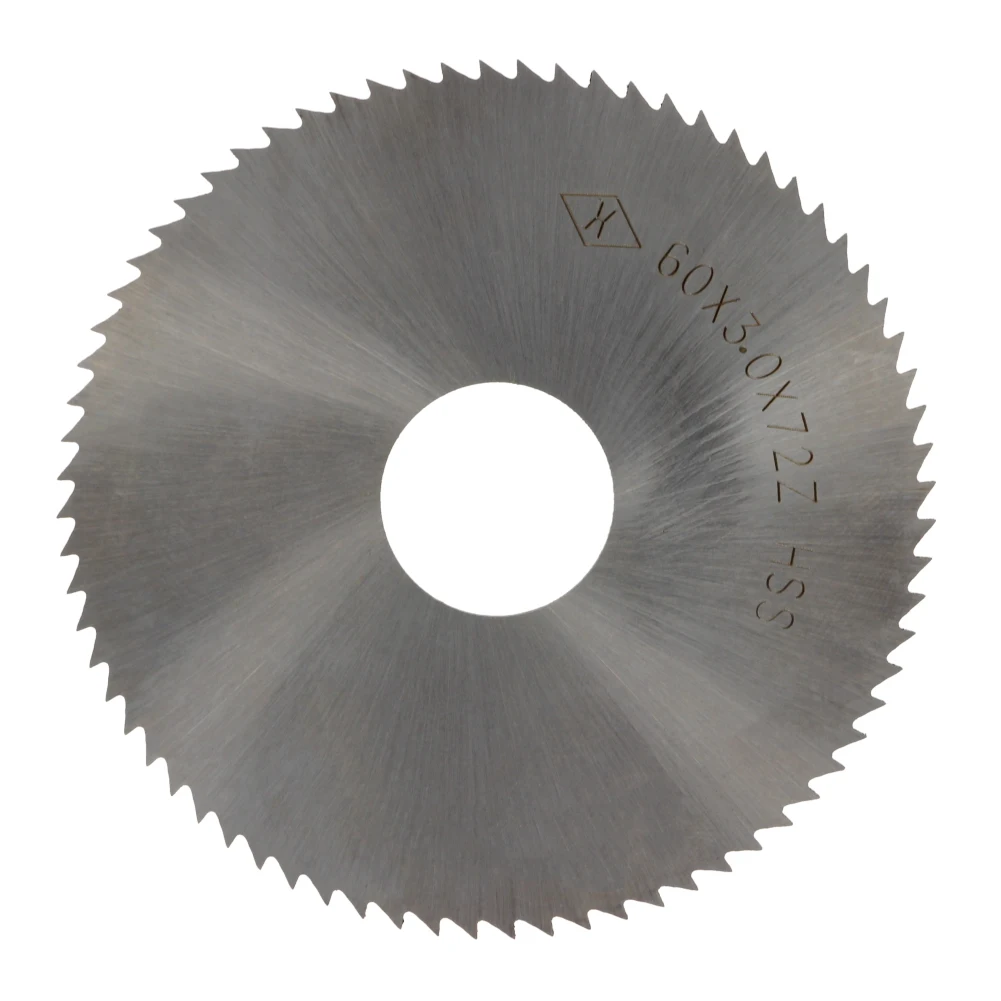 Utoolmart 72 зубчатый дисковый пильный диск Вращающийся 16 мм Arbor 50/60/63 HSS лезвия 0 3 ~ 4