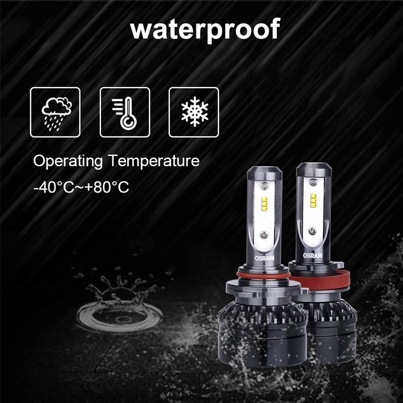 Osram 9012 HIR2 светодиодный светильник H11 белый автомобильный Стайлинг H4 H7 H1 головной