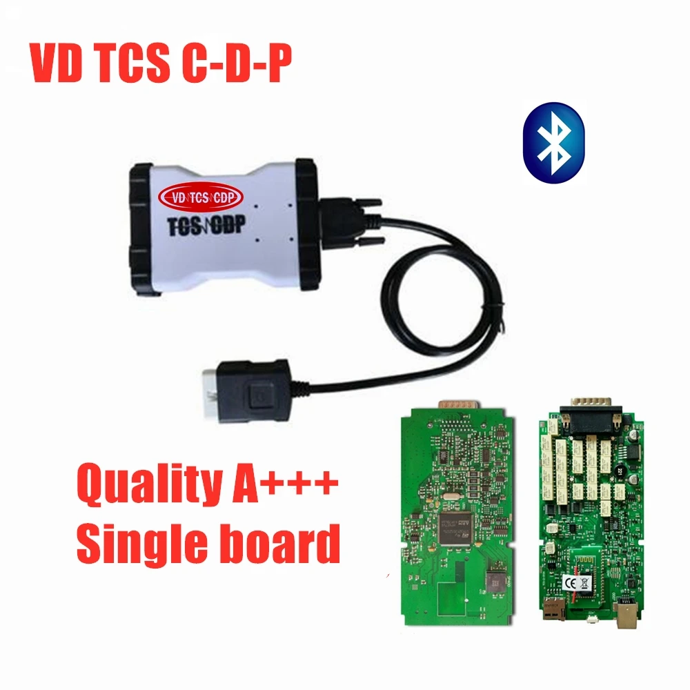 VD TCS C-D-P для Autocome качество+ одноплатный vd ds150e c-d-p для delphis с bluetooth 2016R0 keygen автомобильный Грузовик Сканер MVD