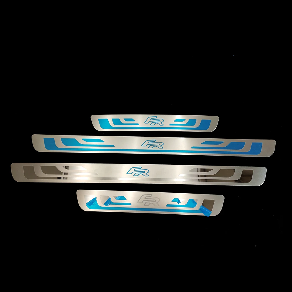 Автомобильные аксессуары для Seat Arona Ateca Toledo Leon Ibiza Mii Fr лента дверного порога из