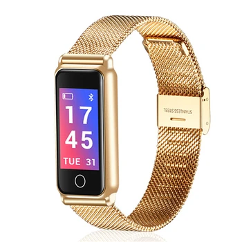 

Fitness Tracker Smart Bracelet Waterproof Heart Rate Blood Pressure Sleep Monitor Bluetooth Watch Monitor Women Sport Watch