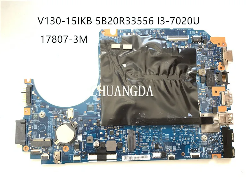 

Материнская плата для ноутбука Lenovo V130-15IKB CPU + 4G RAM 5B20R33556 LV315KB 17807-3M 448.0DC05.003M