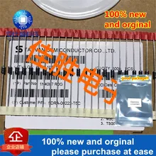 100 шт и 1A1000v трафаретная печать высокого напряжения прямой вставки диода выпрямителя 1N4007