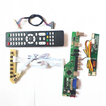 

For LP154W01-TLAG/TLAH T.V56 controller board 1CCFL 30Pin LVDS Remote+Inverter+keyboard LCD display panel VGA HDMI AV USB RF Kit