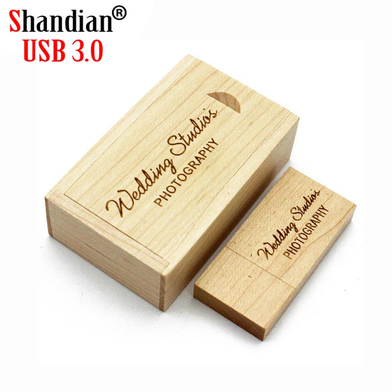 Usb 3.0 флеш накопитель с деревянным блоком 4 ГБ 8 16 32 64 128 ГБ|u disk|flash drivependrive 4gb |