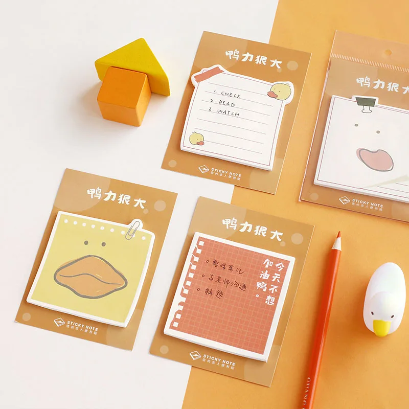 AngelHere Store Kawaii мультфильм блокнот мультиформа наклейка для планировщика Sticky Note канцелярские принадлежности Школьные офисные принадлежности для детей подарок