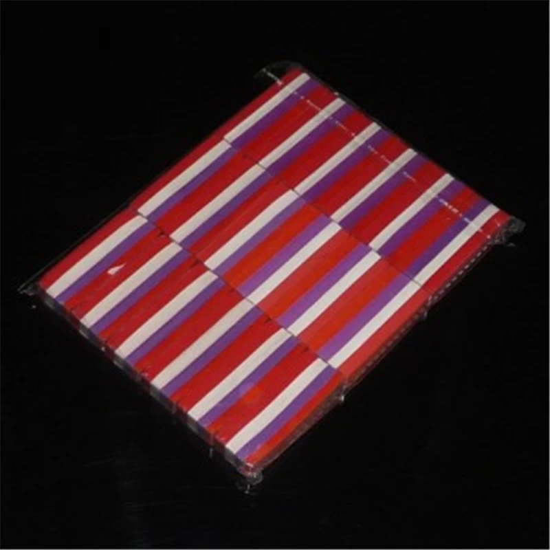 12pcs/Bag multicolor Ultra-Thin Strip Snow Storm Magic Tricks ( 50*18*10mm ) Snow Paper Stage Magic Props Magician Accessories